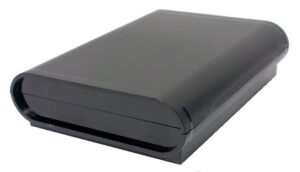 Boîtier Hammond 1597CBK - 5.5" x 4.33" x 1.38"