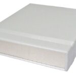 Boîtier Hammond 1598BBSGY - 6.0" x 7.0" x 1.34"