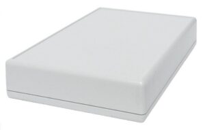 Boîtier Hammond 1599KSGYBAT - 8.7" x 5.5" x 1.6"
