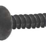 Vis à bois noire #8 x 3/4" de longueur