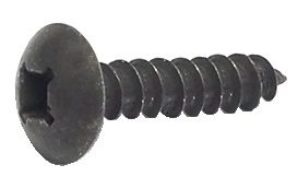 Vis à bois noire #8 x 3/4" de longueur