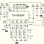 Circuit intégré (IC) TA7630 à 16 contacts