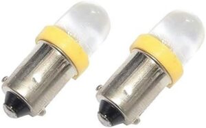 Lumière au del jaune 12v 2mcx