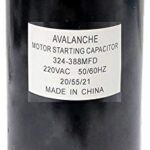 Condensateur pour moteur 220 VAC, 324-388 uF