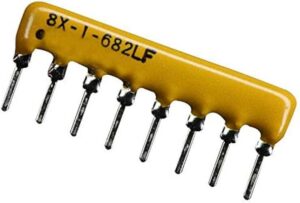 Ensemble de 12 résistances SIP de 140 et 170 Ohms