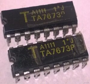 Circuit intégré (IC) TA7673 à 16 contacts