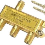 Diviseur de ligne coaxiale à 3 voies 5-900 Mhz