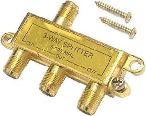 Diviseur de ligne coaxiale à 3 voies 5-900 Mhz