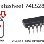 Circuit intégré (IC) 74LS280 à 14 contacts