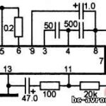CIRCUIT INTÉGRÉ À 12 CONTACTS