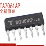 Circuit intégré (IC) TA7061 à 7 contacts