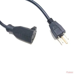 Cordon d'alimentation AC 2/18 awg 8 pieds