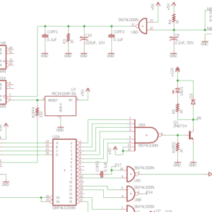 Circuit intégré (IC) 74LS247 à 16 contacts