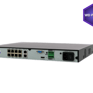 Enregistreur NVR IP POE 10800P à 8 canaux