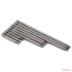 Ensemble de bits pour tournevis de 50 mm de longueur comprenant les têtes carrées 0 , 1 et 3