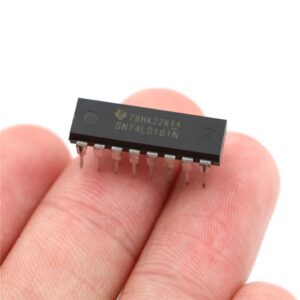 Circuit intégré (IC) 74LS161 à 16 contacts