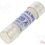 Fusible en céramique 10 x 38mm 600V - 15A