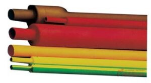 Gaine thermorétractable rouge - 1/8" (3 mm) shrink