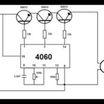 Circuit intégré (IC) 4060 à 16 contacts