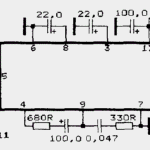 Circuit intégré (IC) TA7676 à 24 contacts