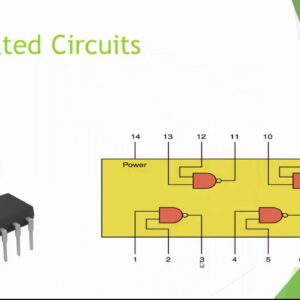 Circuit intégré (IC) AN6821 à 9 contacts