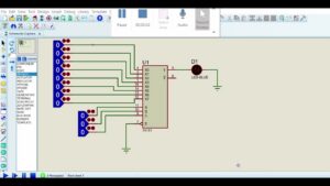 Circuit intégré (IC) 74151 à 16 contacts