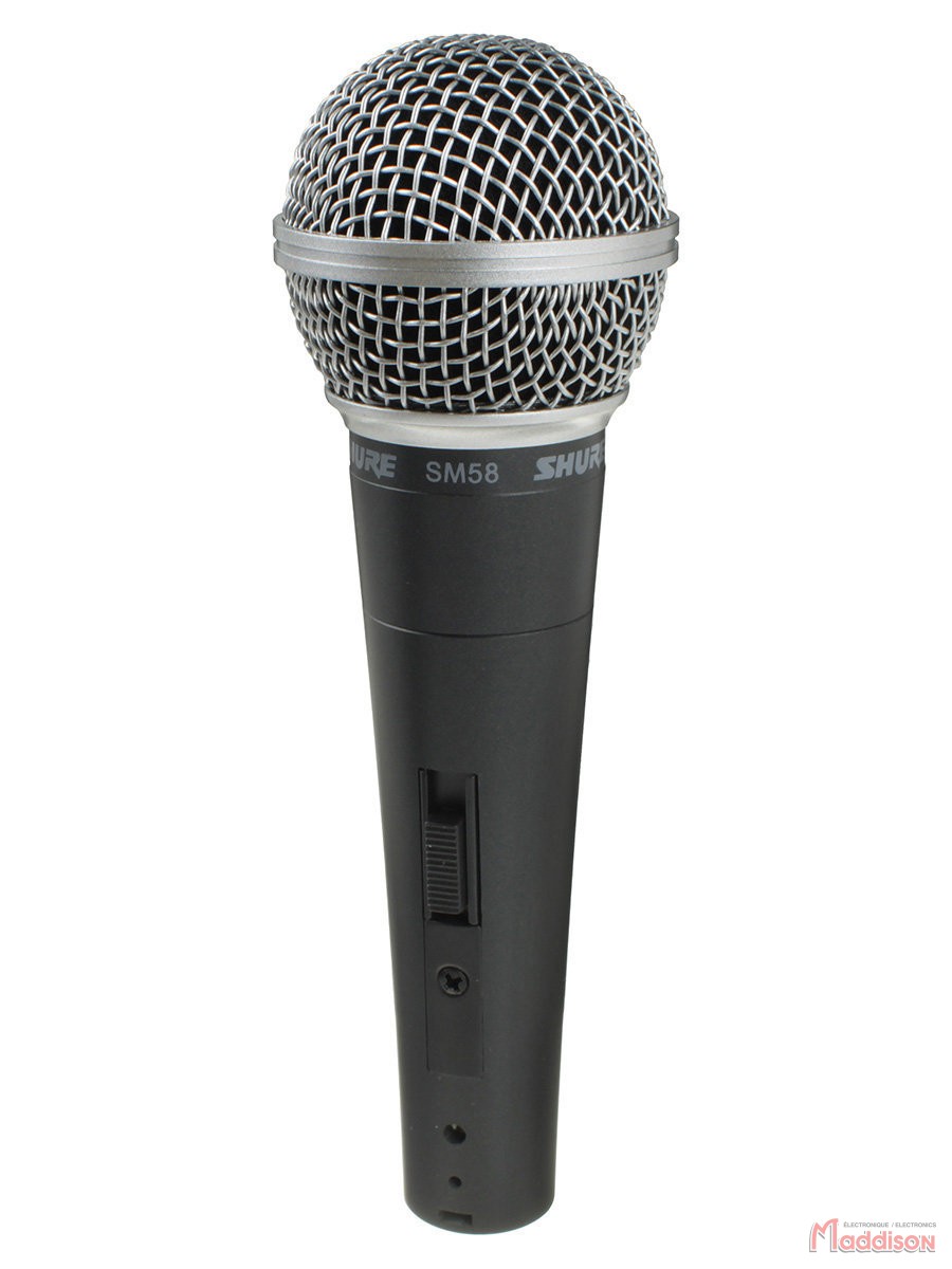 Microphone unidirectionnel vocal SHURE SM58