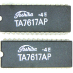 Circuit intégré (IC) TA7617 à 28 contacts