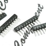 Ensemble de 9 résistances SIP 2200 Ohms