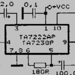 Circuit intégré (IC) TA7654 à 14 contacts
