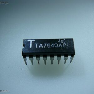 Circuit intégré (IC) TA7640 à 16 contacts