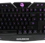 Clavier de jeu français 114 touches avec DEL