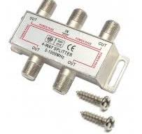 Diviseur de ligne coaxiale à 4 voies 5-1000 Mhz