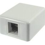 Boîtier simple pour connecteur Keystone