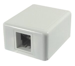 Boîtier simple pour connecteur Keystone