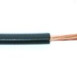 Fil 1 conducteur 20 AWG multibrins noir