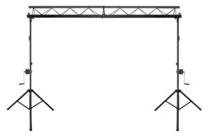 Pont triangulaire pour projecteur avec manivelles