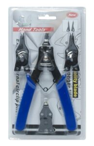 Pince avec écarteur et contracteur avec 3 têtes