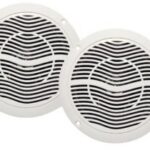 Ensemble de 2 haut-parleurs marins de 4 ohms - 5"