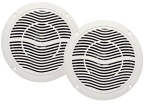 Ensemble de 2 haut-parleurs marins de 4 ohms - 5"