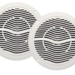 Ensemble de 2 haut-parleurs marins de 4 ohms - 6"