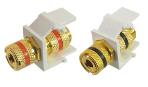 Paquet de 2 connecteurs banane Keystone femelle