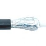 Câble coaxial RG-6 noir 60% blindé (500 pieds)