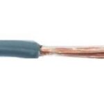 Fil 1 conducteur 12 AWG multibrins gris