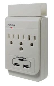 Multiprise électrique avec 2 ports USB