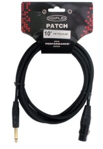 Câble Digiflex XLR fem. à 1/4'' mâle mono - 10' – Image 2