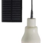 Lumière solaire portable 12V au DEL