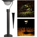 Lumière solaire de jardin 40 lumens