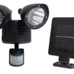 Lampe solaire avec détecteur de mouvement