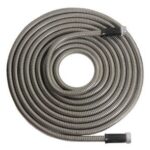Boyau d'arrosage en acier inoxydable 25'